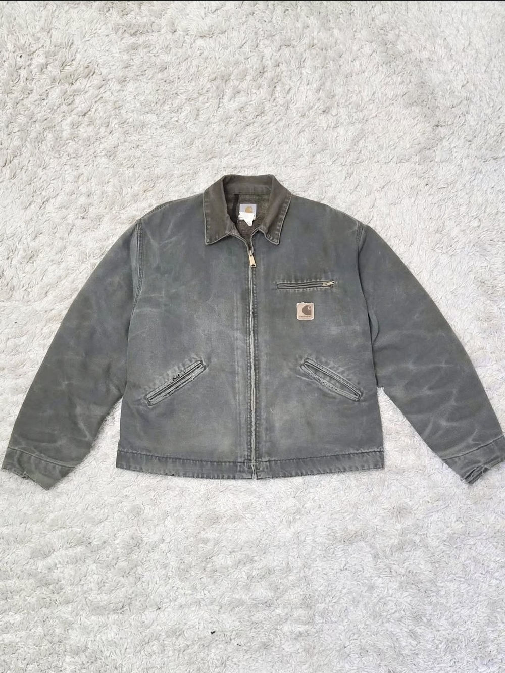 VTG 00' Carhartt Detroit Jacket XL J97 MOS
